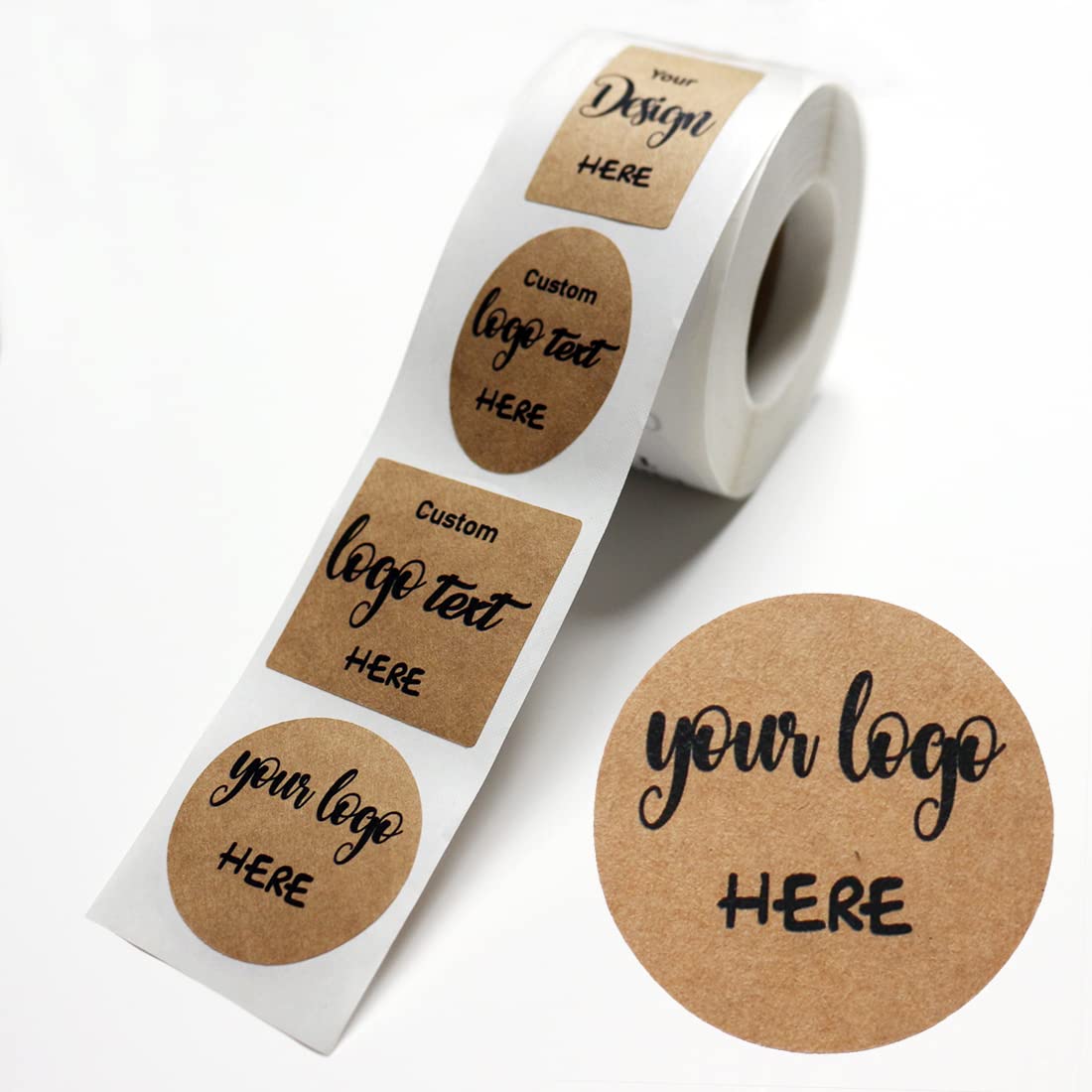 Recycled Paper Label Roll